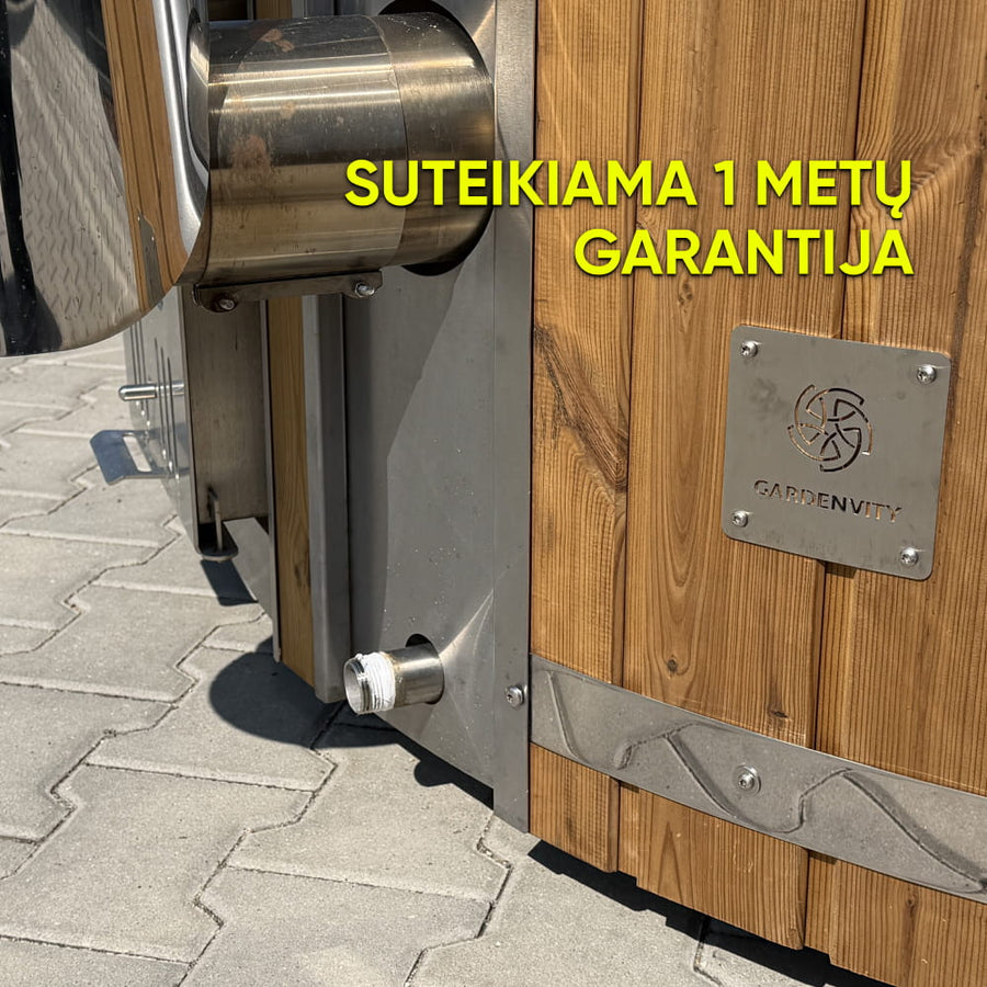 PARDUOTA. Apvalus kubilas 4-6 asmenims | Naudotas ir atnaujintas