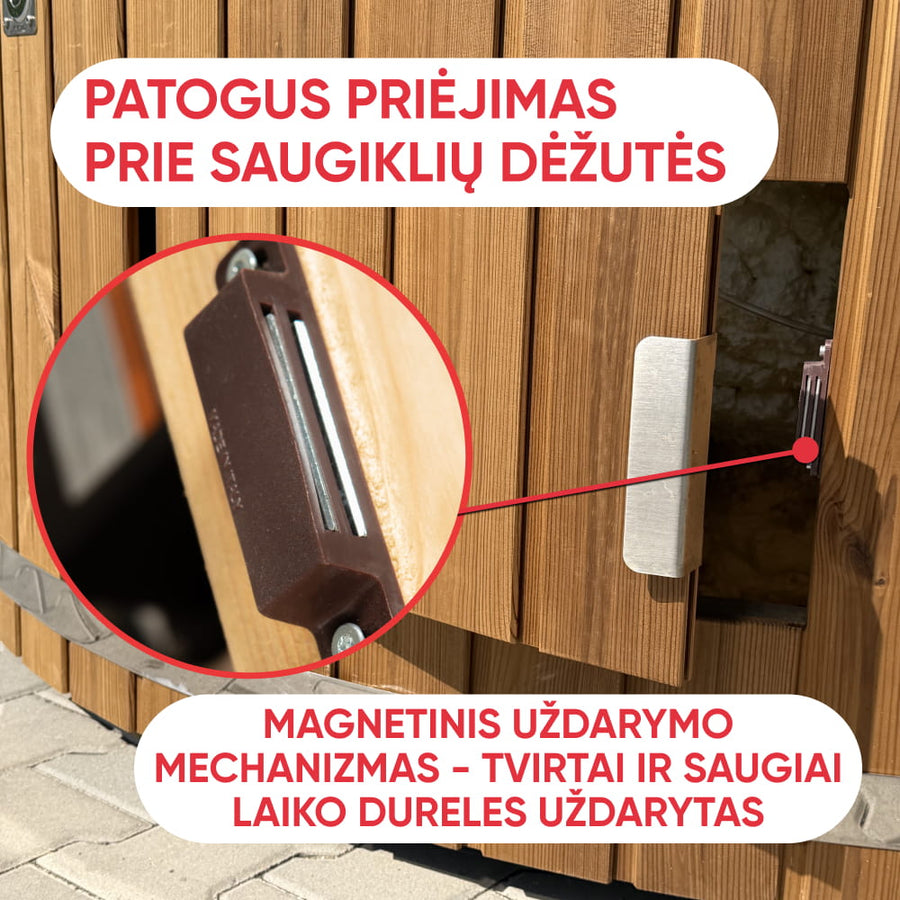 PARDUOTA. Apvalus kubilas 4-6 asmenims | Naudotas ir atnaujintas