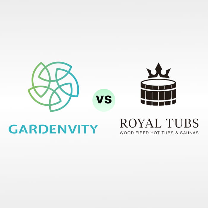 „Gardenvity“ ir „Royal Tubs“ malkomis kūrenamos sūkurinės vonios