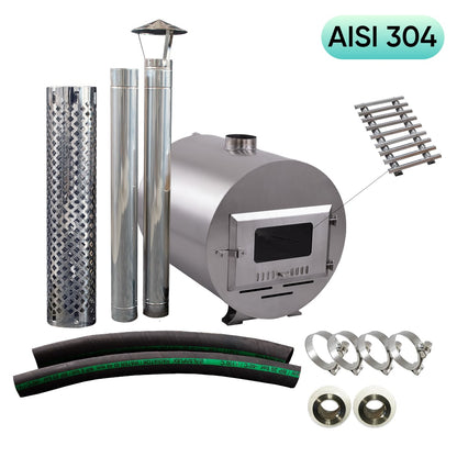 AISI 304 external stainless steel heater 